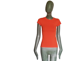 T-shirt Lily of the valley orange T-shirt Lily of the valley orange pour Femme