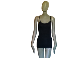 Débardeur marine Zenana Outfitters brodé