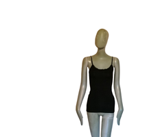 Débardeur noir Zenana Outfitters brodé